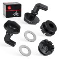 Polaris Rzr 570 800 900 2pcs Hood Latch Toggles Grommets Kit 2012-2022