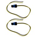 2x Wire Connector Pigtail Plug Temperature Sensor Headlight Harness For 1984-2016 Dodge