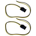 2x Wire Connector Pigtail Plug Temperature Sensor Headlight Harness For 1984-2016 Dodge