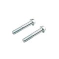 M10 Hex Flange Head Bolt 25 Pitch Class 8 Zinc Plated 1 25x55 2 Piece Set 14mm Wrench Size 