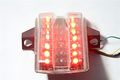 Htt Group Motorcycle Led Tail Light Brake Lights With Integrated Turn Signals Indicators For 2003-2011 Suzuki Sv650 Sv650s