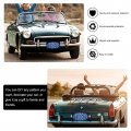 License Plate Covers Dot Mandala Flower Blue And Purple Boho Chic Bohemian Cosmic Love Retro Floral Custom Personalized Fronts