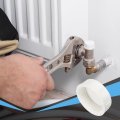 5pcs 2 Inch Pt Female Thread Pvc Pipe Fitting Cap Cleanout Water Drain End Caps Plug Socket Fittings With Gasket For Heater