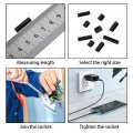 100pcs Black Nylon Spacers Pa66 M3 Female X Hex Threaded Spacer Standoff Hardware M3x10