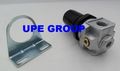 1 4 Mini Air Pressure Regulator For Compressed Compressor W Gauge 
