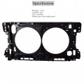 Waltyotur Black Radiator Support Replacement For 2016-2019 Nissan Maxima 2013-2018 Altima 625003ta0b Ni1225207
