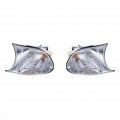 Carlights360 For Bmw 330ci Signal Corner Light 2002 Driver And Passenger Side Pair Bm2520113 Bm2521113 