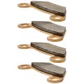 Niche Brake Pad Set For Polaris Sportsman 400 450 500 570 800 850 Xp X2 Touring Front Rear Ceramic 2 Pack 