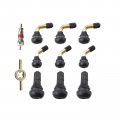 Gy6 Atv Pvr70 Tire Valve Stem Bending 90 Degrees And 135 Straight Rod Snap In Rubber Base Core Key Installation Tool 11 Piece 