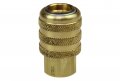 Ch15 Closed Lock On Air Chuck 1 4 In Fpt Brass Construction 300 Psi Maximum Pressure Rating For Commercial And Industrial 