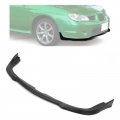 Hecasa Front Bumper Lip For 2006-2007 Subaru Impreza Wrx All Models Black Splitter Trim Protection Spoiler Paintable 3pcs 