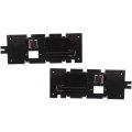 Interior Door Handle Pair For Gmc S15 Jimmy 1983 To 1991 Front Driver And Passenger Side With Lock Button Black Lever Gm1352121 