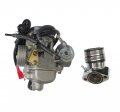 High Performance Racing Race For Gy6 150cc 150 24mm Carburetor With 30mm Intake Manifold Pipe Carb