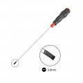 Uxcell 3 8mm Slotted Magnetic Screwdriver 7 5 Inch Round Shaft Non Slip Black Red Handle