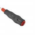 Uxcell 3 8mm Slotted Magnetic Screwdriver 7 5 Inch Round Shaft Non Slip Black Red Handle