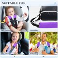Umiriko Blue Violet Seat Belt Cover Pad Car Seatbelt Shoulder 2 Pcs For Women Men Kids Car Accessories M