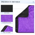 Umiriko Blue Violet Seat Belt Cover Pad Car Seatbelt Shoulder 2 Pcs For Women Men Kids Car Accessories M