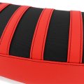Non Slip Seat Cover For Yz125 And Yz250 2002 2021 Waterproof Pvc Leather Motorcycle Protector With Gripper Ribs Red Stc13-yzpt 