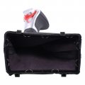 Chrome Automatic Gear Shift Knob Shifter With Gaiter Leather Dustproof Boot Cover Assembly