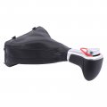 Chrome Automatic Gear Shift Knob Shifter With Gaiter Leather Dustproof Boot Cover Assembly