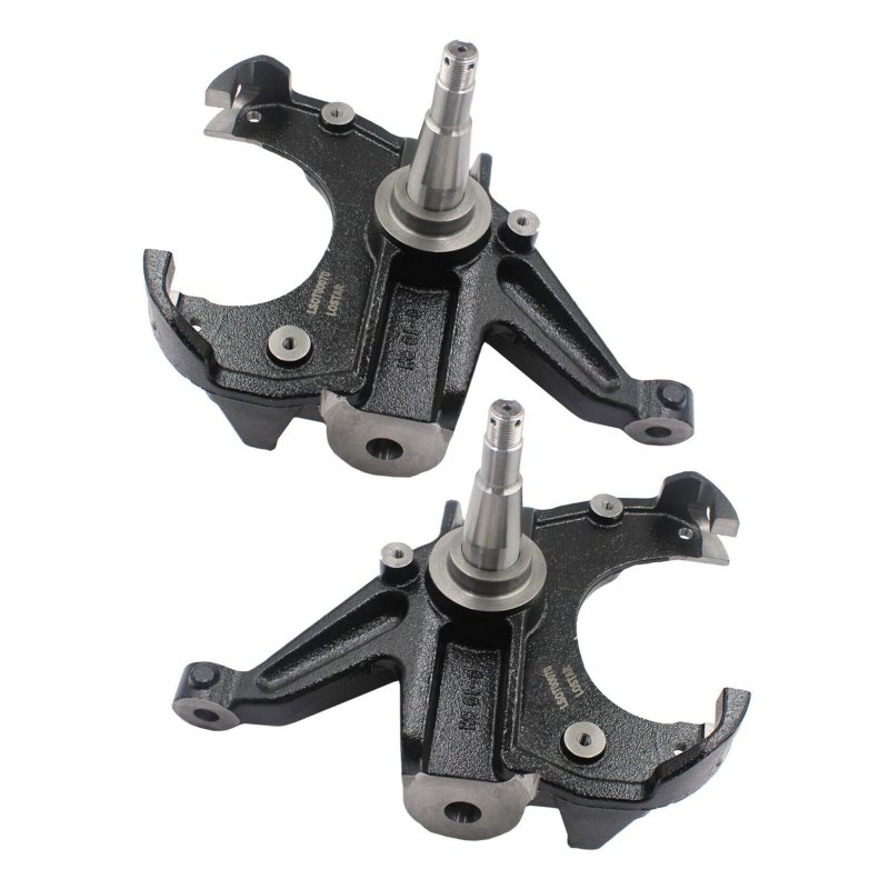 3 Lowering Drop Spindle Left Driver Right Passenger Front Fits 1 Rotor 2wd For 1973-1991 Chevrolet C-10 R10 R1500 C1500
