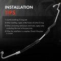 A-premium A C Liquid Line Hose Assembly Compatible With Chrysler 300 Dodge Charger Challenger 2014-2021 Condenser To Evap