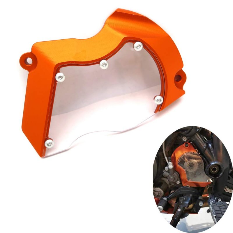 Sprocket Cover Chain Guard Trim Pinion For Adv 1050 1090 1290 Duke Orange