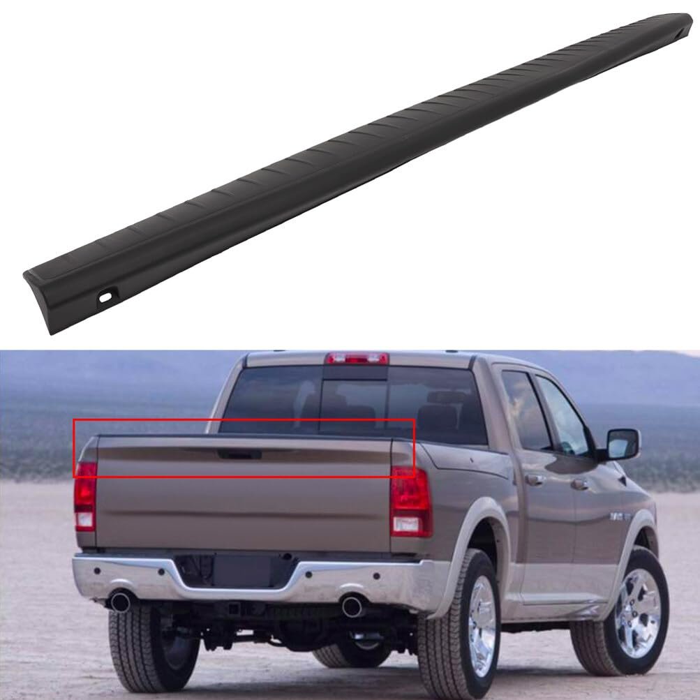 Abs Top Rear Tailgate Moulding Trim Fit For 2002-2009 Dodge Ram 1500 2500 3500