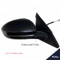 Spieg Ni1321311 Passenger Side Mirror Replacement For Nissan Altima S Sr 2019-2021 Power Non-heated Paintable Black 3pin Rh