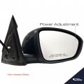 Spieg Ni1321311 Passenger Side Mirror Replacement For Nissan Altima S Sr 2019-2021 Power Non-heated Paintable Black 3pin Rh