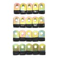 Brake Line Clip Set For 3 16 In Tube 20 Pcs Cushioned Alloy Steel Clips With Rubber Insulation Stabilizing And Protecting Lines