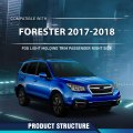 Fog Light Molding Trim Passenger Side For Subaru Forester 2017 2018 Silver Chrome Front Right Part Number 57708sg000 Su1047101