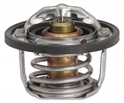 33965 Heavy Duty Engine Coolant Thermostat For Commercial Vehicles And Machinery Brass Stainless Steel Construction Green