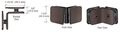 Crl Oil Rubbed Bronze Traditional Oversized 90 Degree Glass Clamp 
