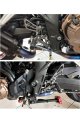 Fxcnc Cnc Billet Motorcycle Rearsets Foot Pegs Rear Setrests Fully Adjustable Foot Boards Compatible With Cbr650f Cb650f