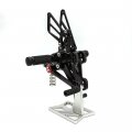 Fxcnc Cnc Billet Motorcycle Rearsets Foot Pegs Rear Setrests Fully Adjustable Foot Boards Compatible With Cbr650f Cb650f