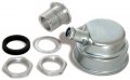 68785 Oil Separator Breather Positive Locking For Valve Covers With 1 22 In Holes Internal Stainless Steel Baffling 