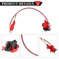 Pro Bat Rear Brake Master Cylinder Caliper Assembly For 50cc 70cc 90cc 110cc 125cc Chinese Quad Taotao Atv Kids Four Wheeler