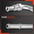 A-premium Automatic Transmission Oil Cooler Line Hose Assembly Compatible With Ford E-150 Club Wagon Econoline E-250 4 2l