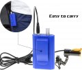 Dy-008t Waist Hanging Type 5w Headlight Adjustable Iron Clip On For Loupes Blue