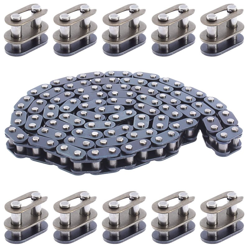 T8f Heavy Duty Drive 116 Chain With 10 Master Links For 43cc 47cc 49cc 2 Stroke Dirt Super Pocket Bike Motorcycle Mini Atv Quad