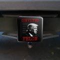 Convicted Felon Trump Tow Trailer Hitch Cover Plug Insert 1 4 Inch 25