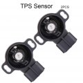 Ocpty 2pcs Engine Throttle Position Sensor Fits For 1990-1997 Geo Prizm 1995-1997 Kia Sephia 1992-1996 Lexus Es300 1993-1997