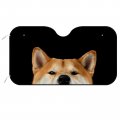 Windshield Sun Shade For Car Peeking Shiba Inu Dog Auto Front Window Sunshade Uv Rays Visor Foldable Cover Protector Keep Your 