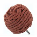 3 75mm Abrasive Non Woven Scotch Scouring Type Sanding Polishing Ball 40 Grit 