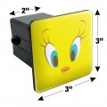Looney Tunes Tweety Face Tow Trailer Hitch Cover Plug Insert