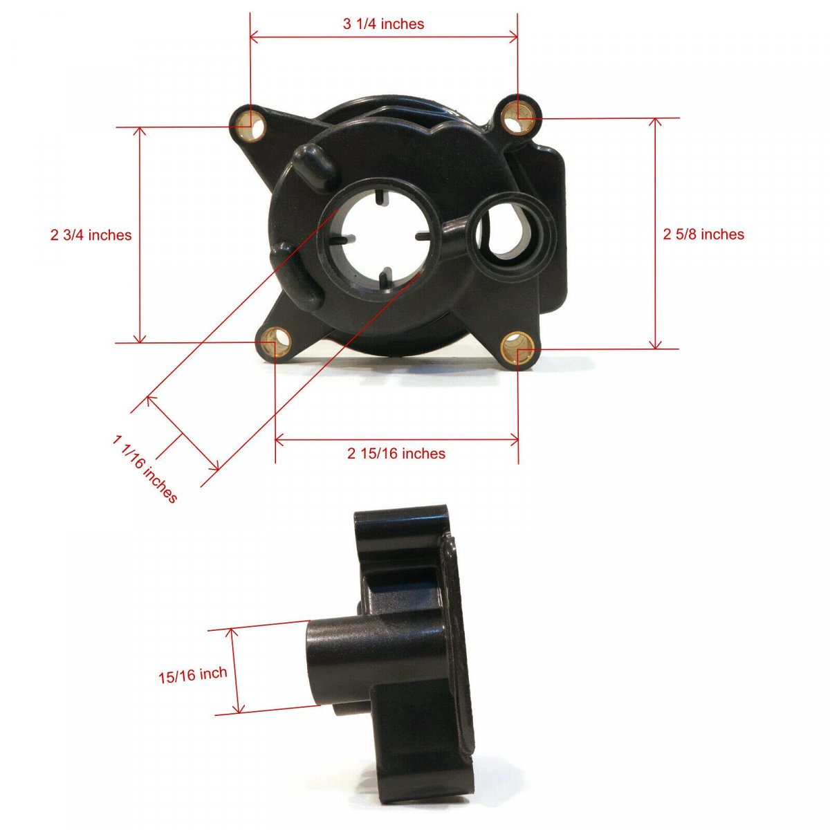 Water Pump Impeller Kit For 1983 Evinrude 50 Hp E50becta E50belcta E50telcta
