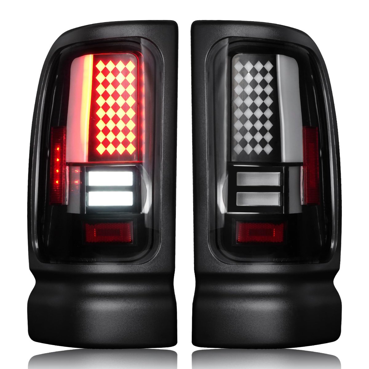Tresound Led Tail Light For Ram 1500 1994-2001 2500 3500 1994-2002 Rear Taillight Assembly 55055264ac 55055265ac