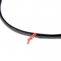 Vrracing 30 Ft Car Wheel Fender Flare Edge Trim Wiper Weatherstrip Seal Strip With Automotive-grade Tape