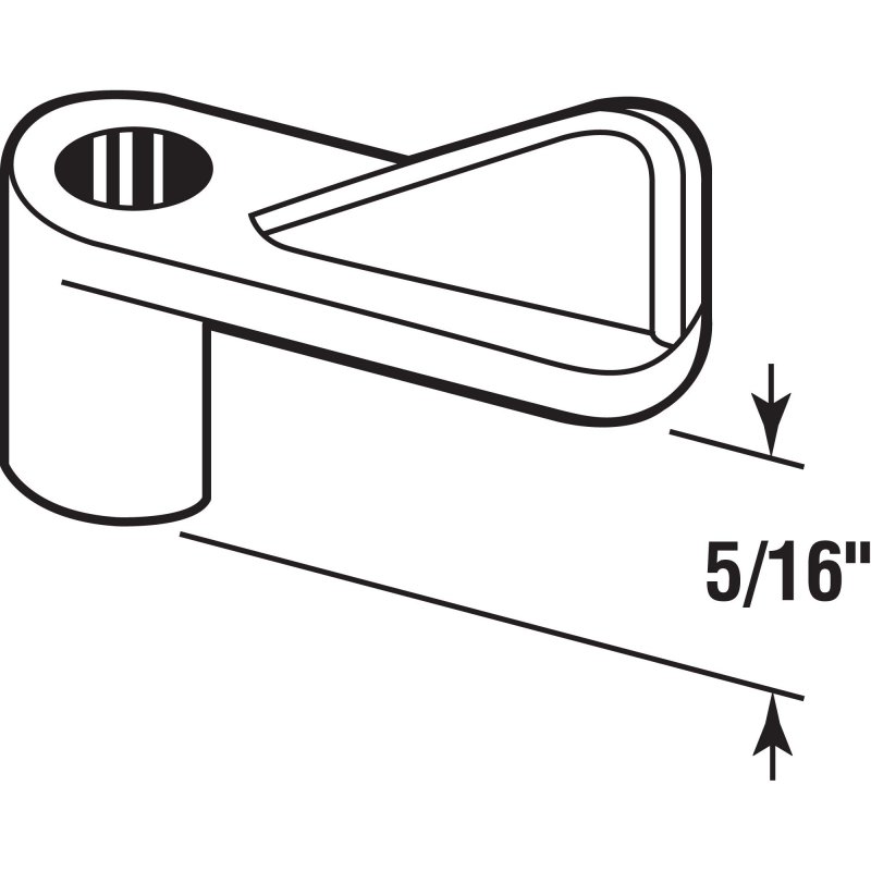 Prime-line Mp5509-50 Screen Clips 5 16 In With Screws Gray Plastic 50 Pack